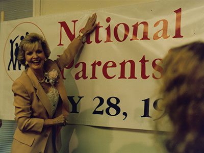 Florence Henderson at National Parents Day
